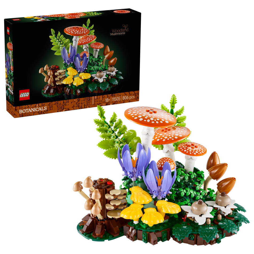LEGO Botanicals Woodland Mushrooms | 11505