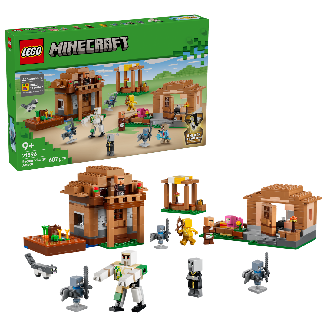 LEGO Minecraft Evoker Village Attack | 21596