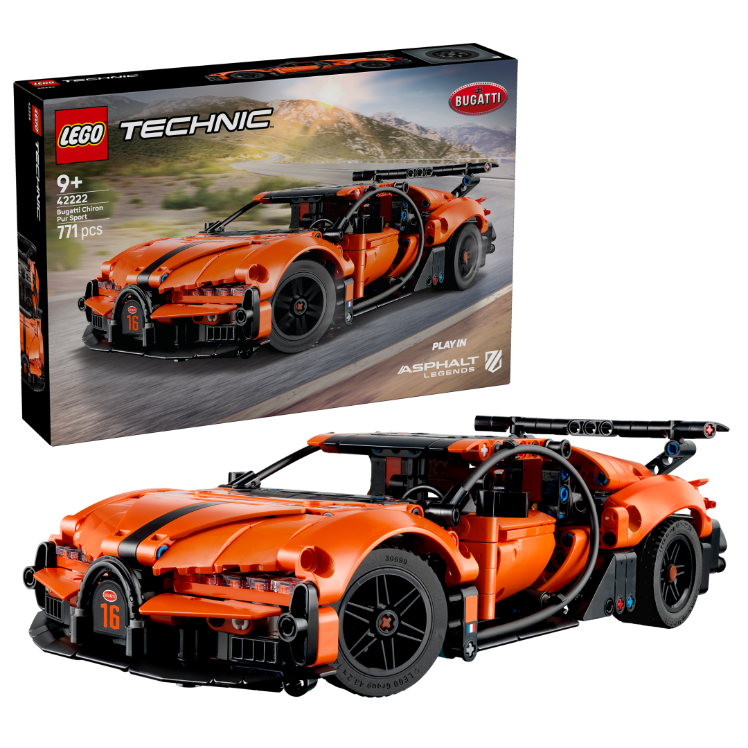 LEGO Technic Bugatti Chiron Pur Sport Hypercar | 42222