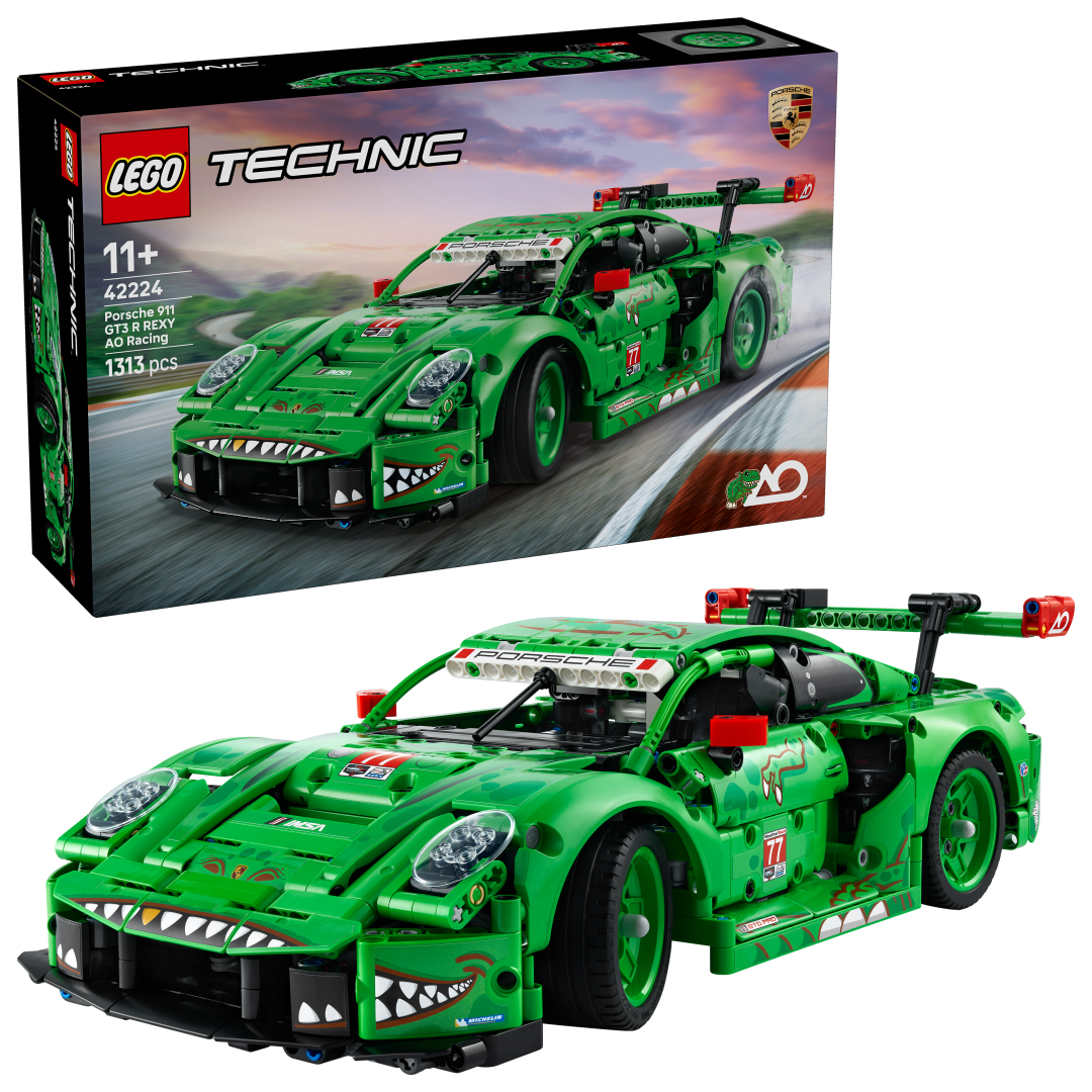 LEGO Technic Porsche 911 GT3 R REXY AO Racing Car | 42224