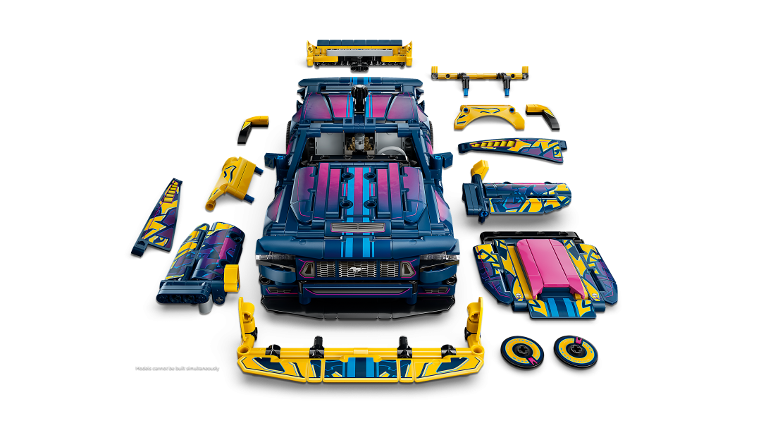 LEGO Technic Custom Garage Ford Mustang GT Car | 42236