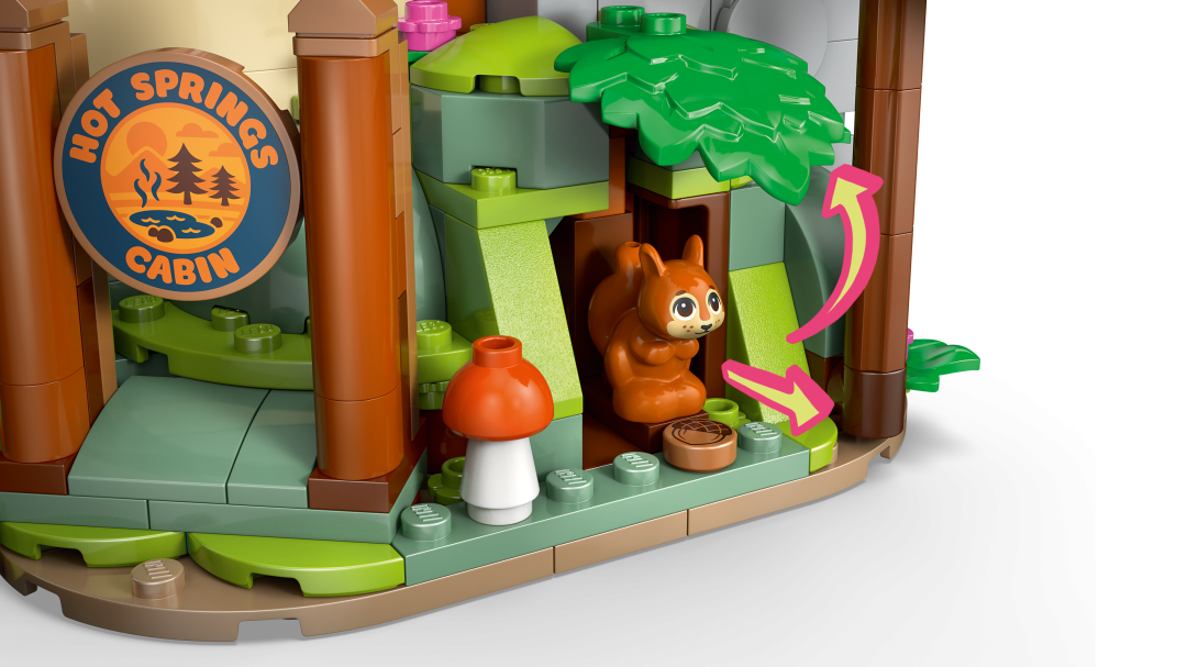 LEGO Friends Cozy Fall Forest Cabin | 42705