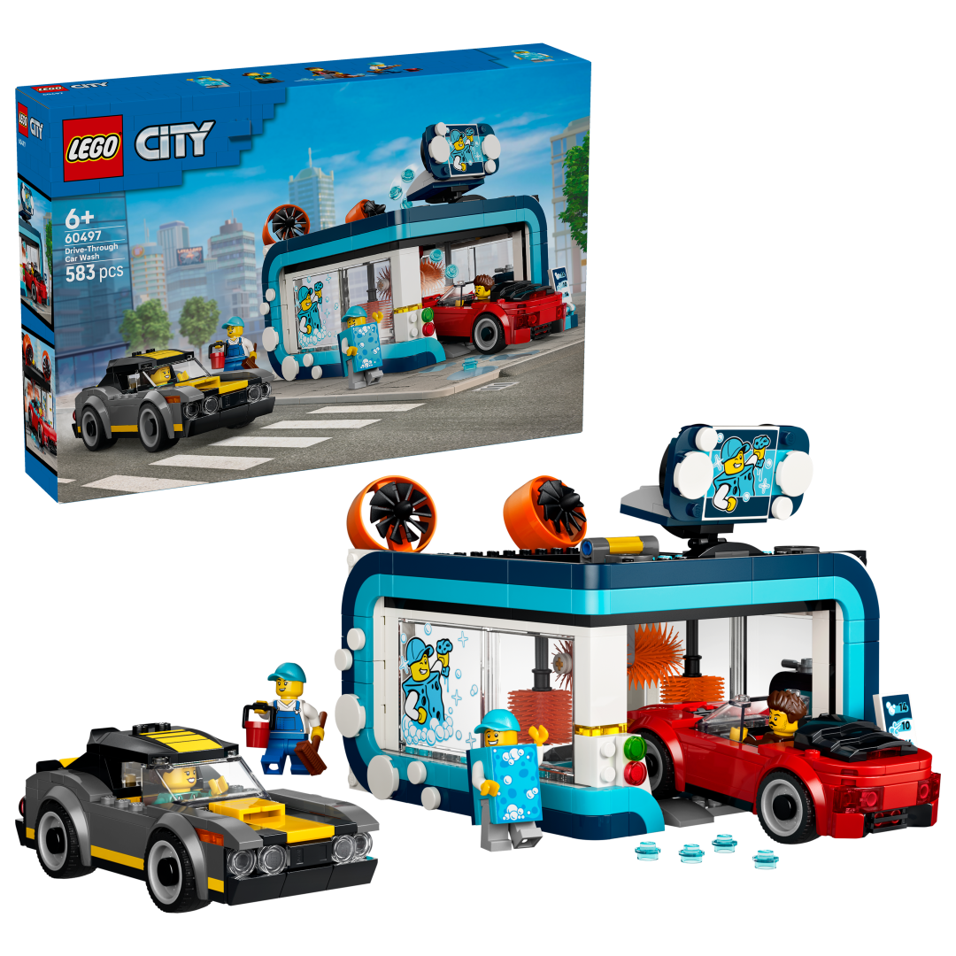 LEGO City Drive-Through Car Wash | 60497