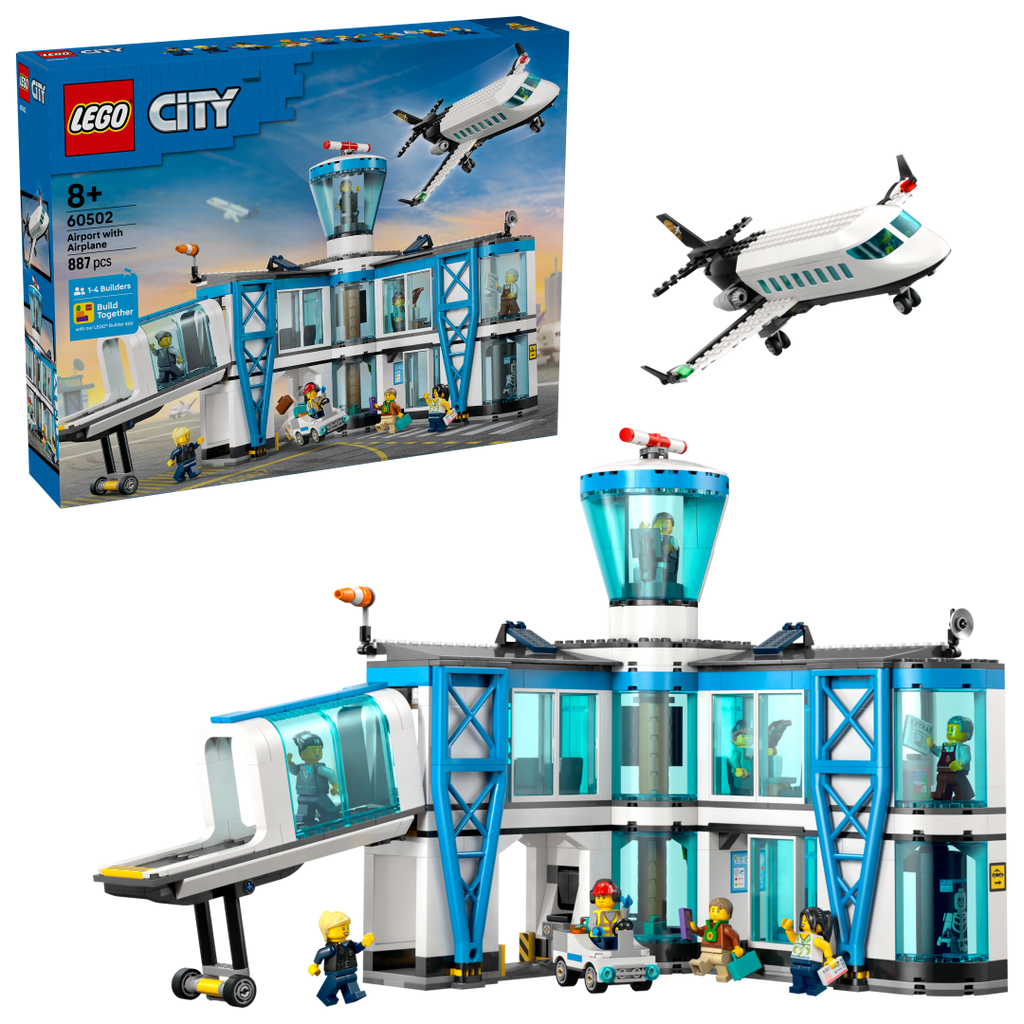 LEGO City Airport with Airplane | 60502