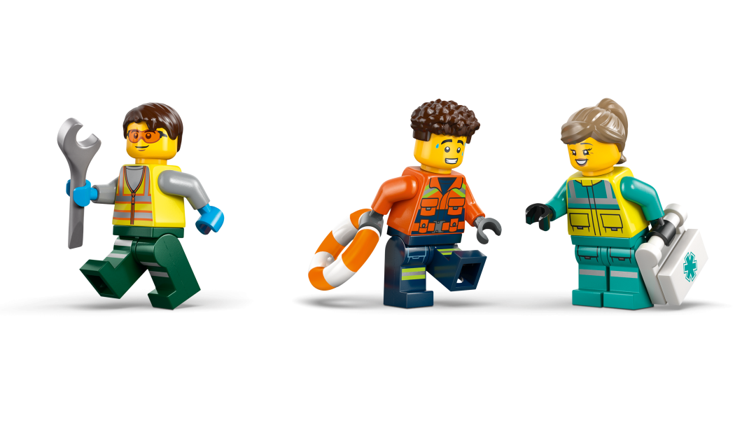 LEGO City Airplane, Service Truck & Hovercraft Remix | 60505