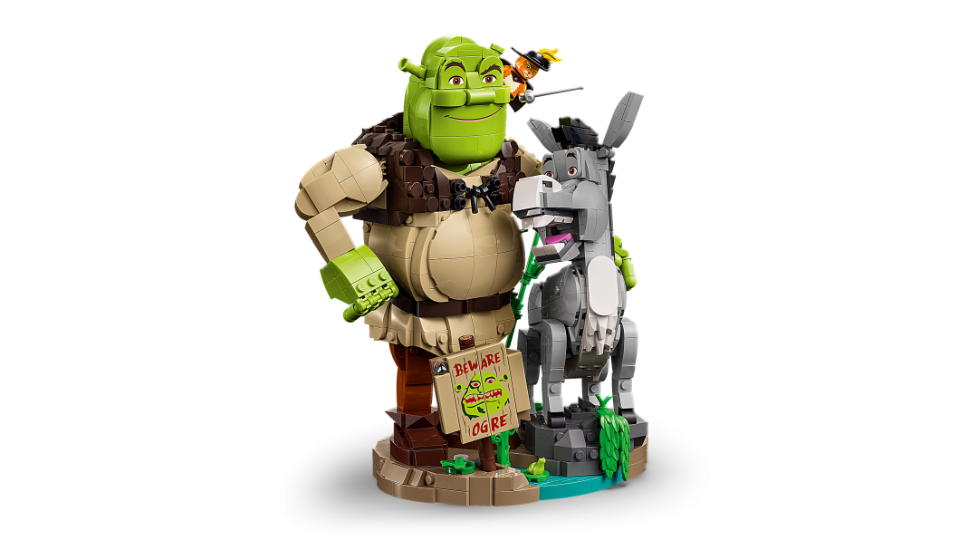 LEGO Icons Shrek, Donkey & Puss in Boots | 72423