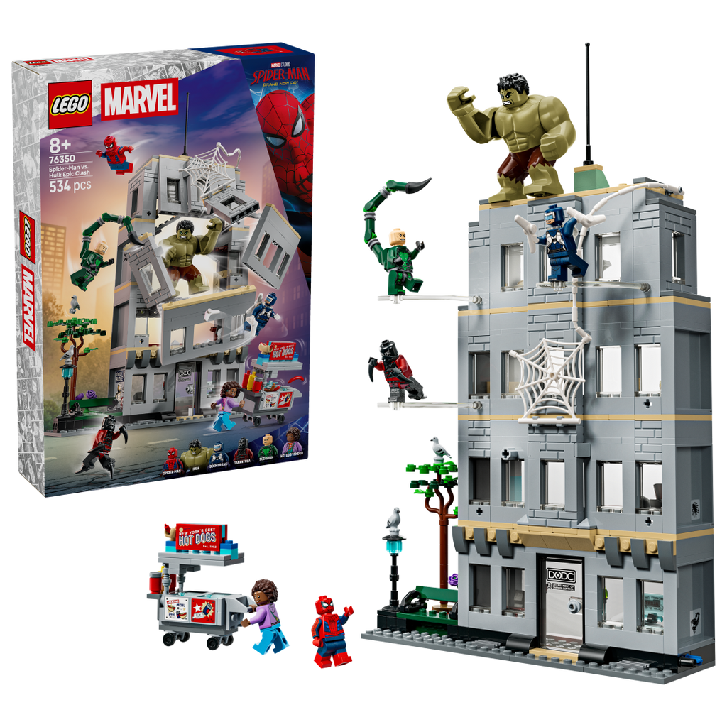 LEGO Marvel Spider-Man vs. Hulk Epic Clash | 76350