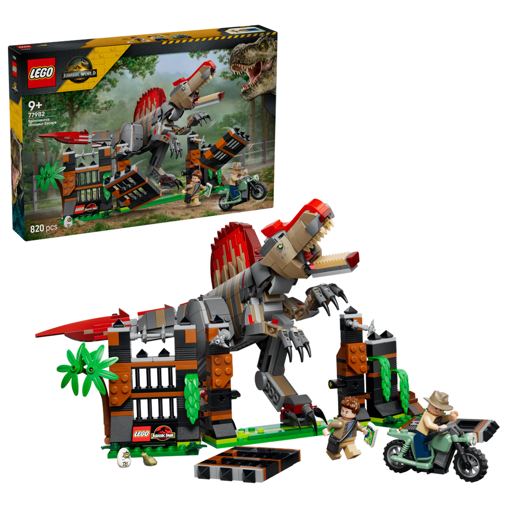 LEGO Jurassic World Spinosaurus Dinosaur Escape | 77982