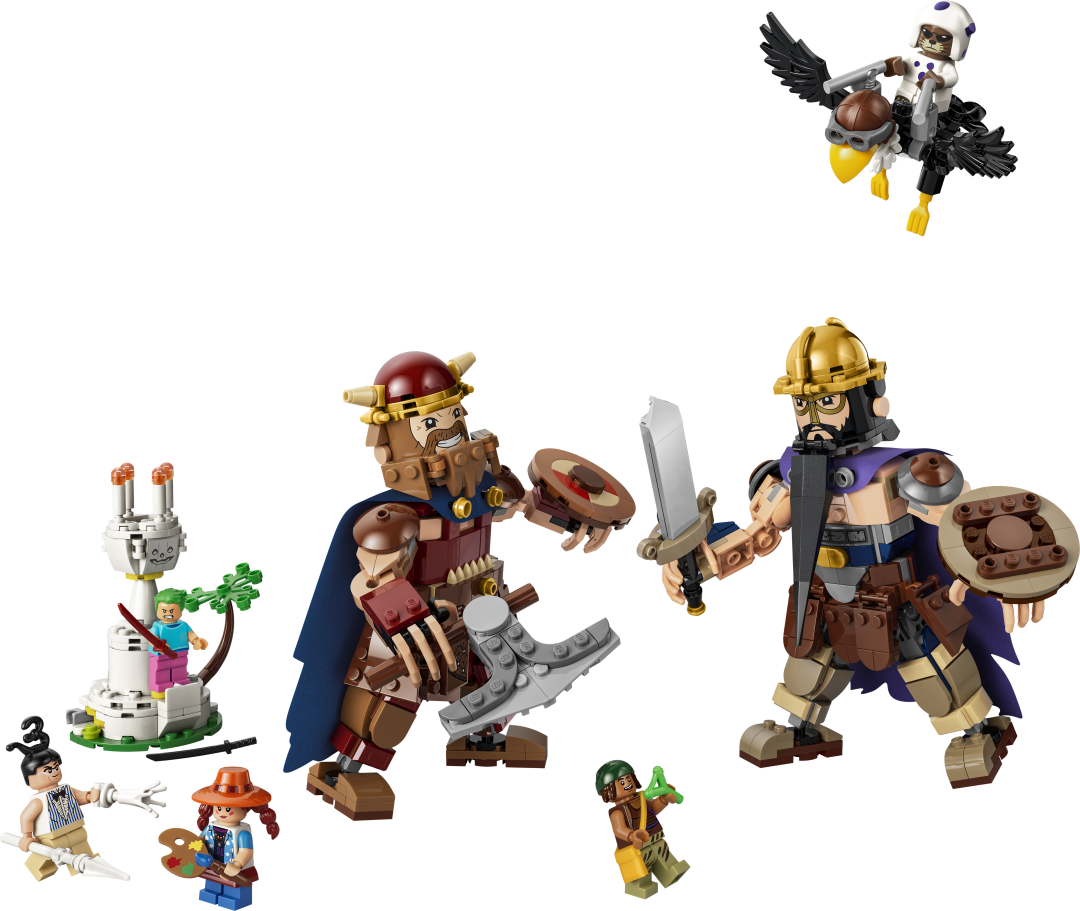 LEGO One Piece Dorry vs. Brogy – Giants of Little Garden | 75644