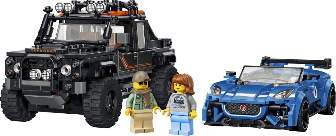 LEGO Speed Champions Jaguar Project 7 & Land Rover Defender | 77264
