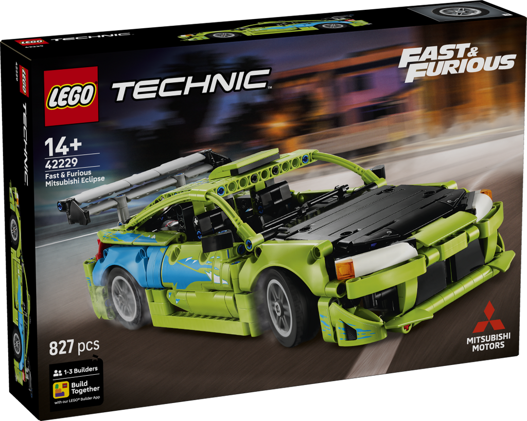LEGO Technic Fast and Furious Mitsubishi Eclipse Car | 42229