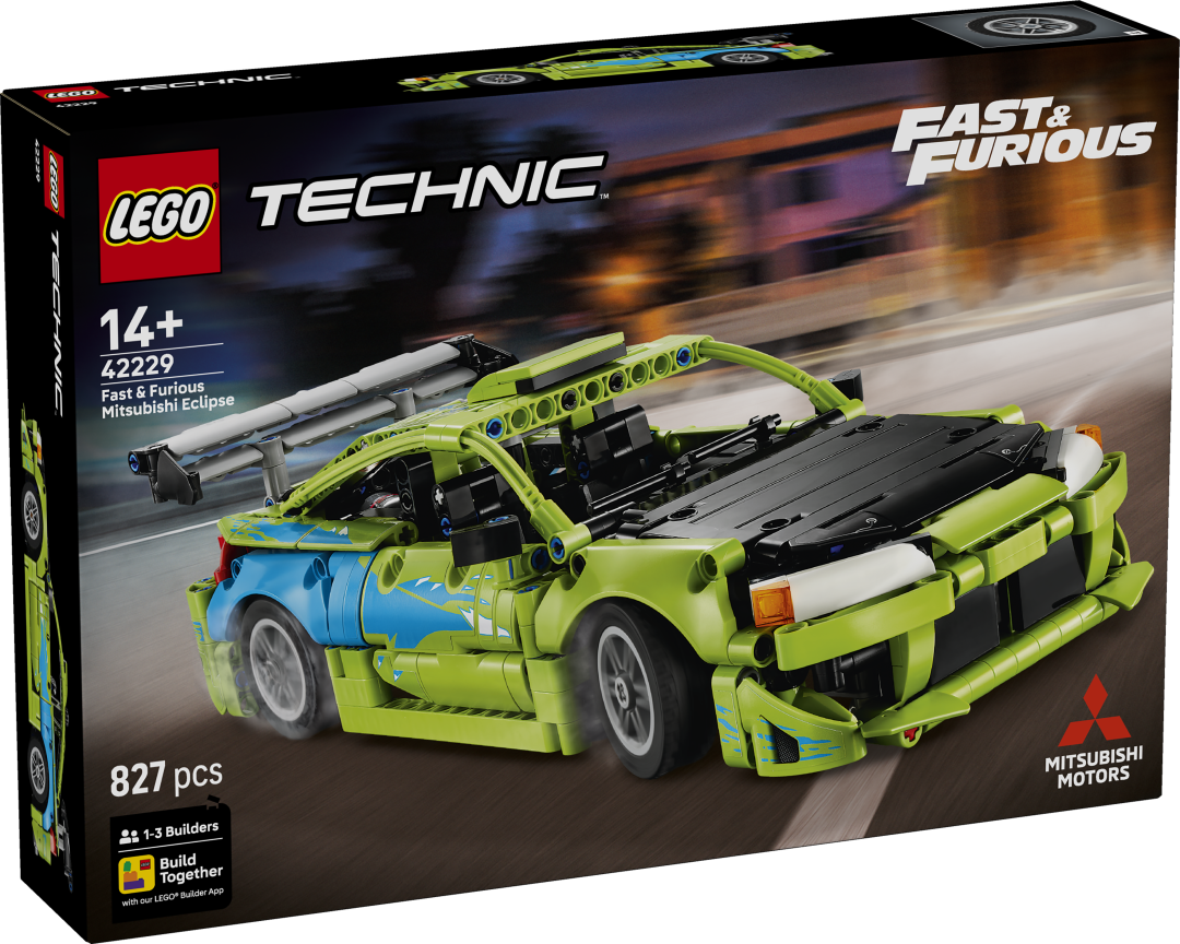 LEGO Technic Fast and Furious Mitsubishi Eclipse Car | 42229