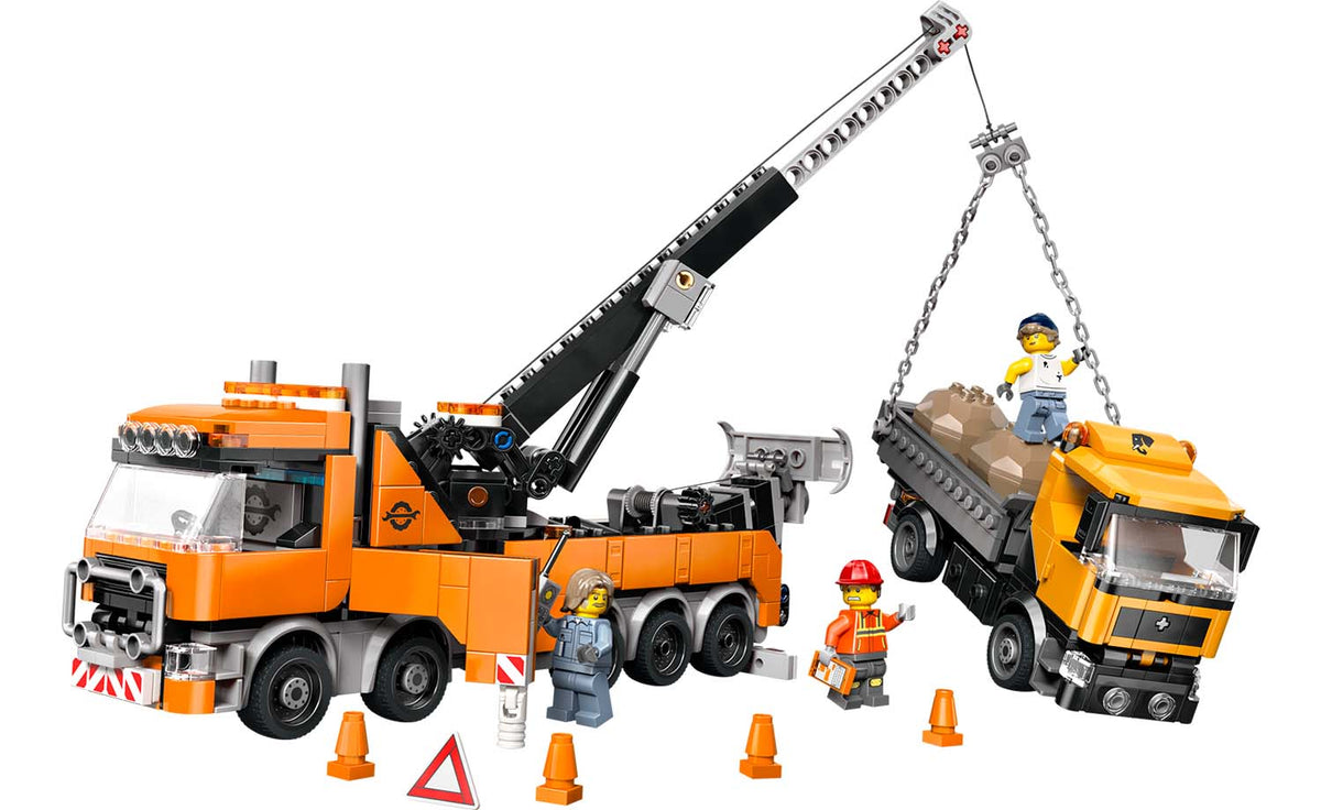 LEGO City Heavy-Duty Recovery Tow Truck with Crane | 60467