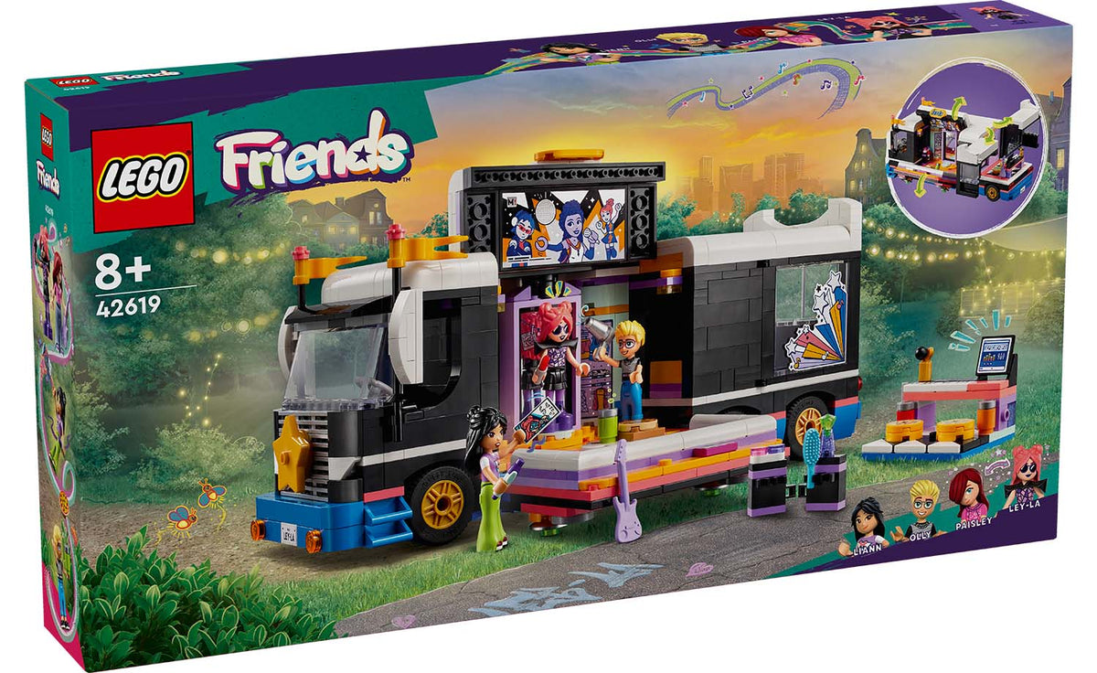 LEGO Friends Pop Star Music Tour Bus | 42619