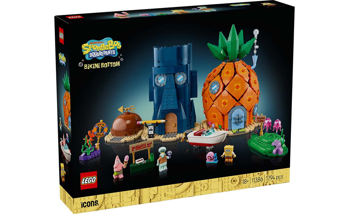 LEGO Icons SpongeBob SquarePants: Bikini Bottom | 11386
