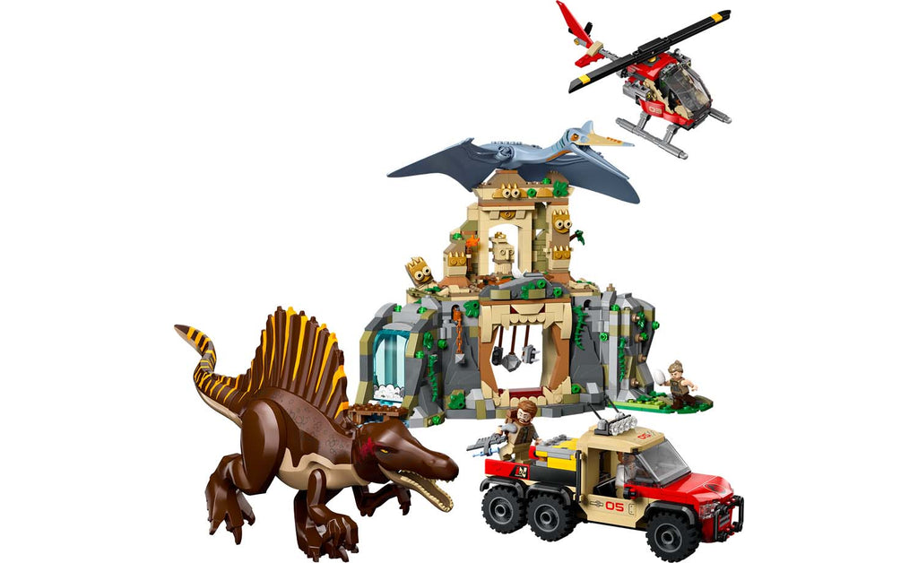 LEGO Jurassic World Spinosaurus & Quetzalcoatlus Air Mission | 76976