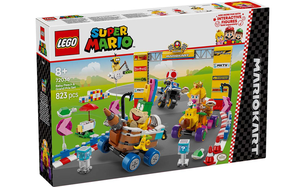 LEGO Super Mario Mario Kart – Baby Peach & Grand Prix Set | 72036