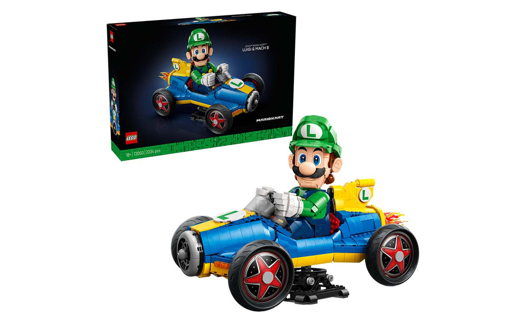 LEGO Super Mario Mario Kart – Luigi & Mach 8 | 72050